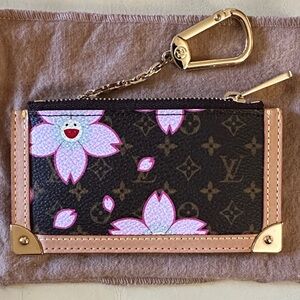 Louis Vuitton Takashi Murakami Cles, Key & Card Holder